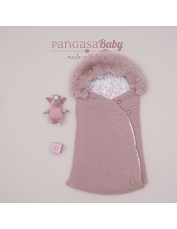 Pangasa Saco de tela + pelo sintético