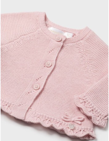 Mayoral Rebeca larga Tricot recién nacida Rosa Baby 2
