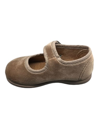 Merceditas Terciopelo color Beige