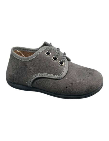 Zapato Blucher Niño color Gris