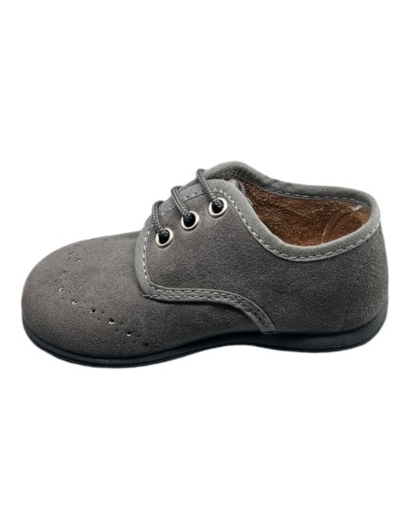Zapato Blucher Niño color Gris