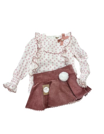 Noma Fernández colección Trento Bombacho y Blusa 2