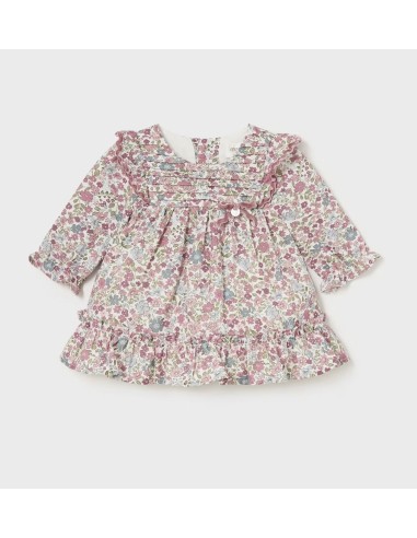 Mayoral Vestido estampado volantes
