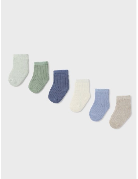 Mayoral set de 6 Calcetines Verdes