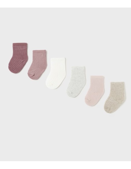 Mayoral set de 6 Calcetines Rosas