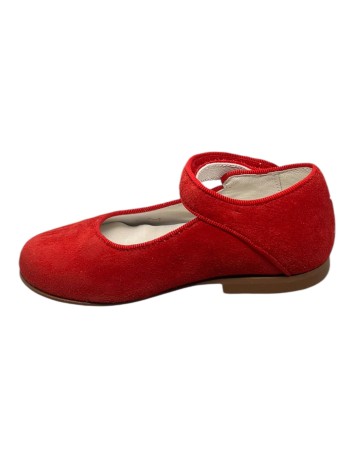 Guxs Mercedes piel ante rojo 2