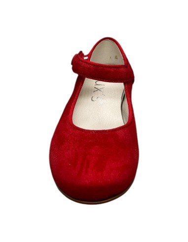 Guxs Mercedes piel ante rojo