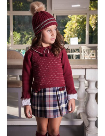 Kauli colección Cherry Jersey Granate Niña