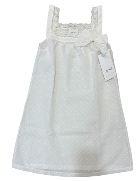 Rapife Camisón Plumeti Crudo