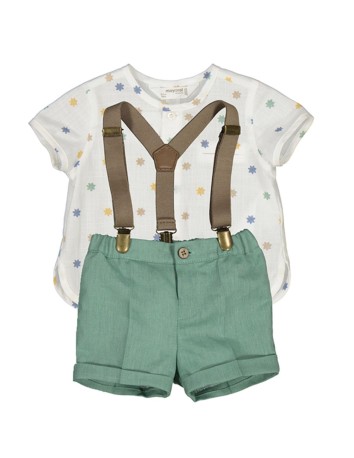 Mayoral Conjunto Pantalón corto y Camisa