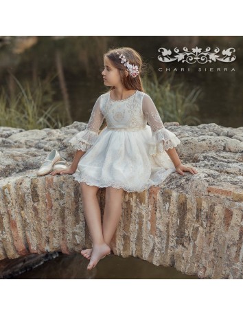 Chari Sierra colección Eden Vestido Vuelo
