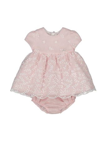 Mayoral Vestido ceremonia color Rosa Baby