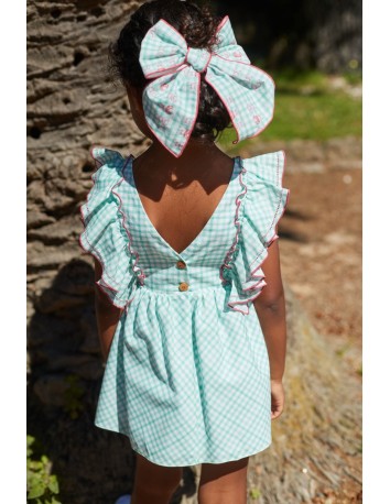 La Martinica colección Roger Vestido volante manga 2