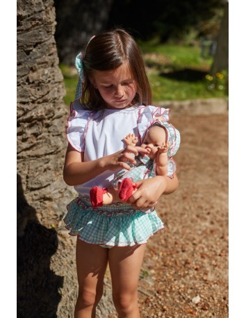 La Martinica colección Roger Conjunto niña Braguita + Blusa 2