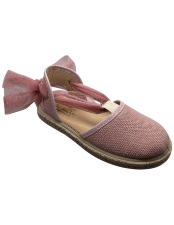 Lona Esparto Lino Cotolino Rosa Nude Valenciana Cordón tul