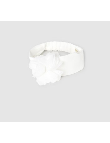 Mayoral Diadema de flor color Natural