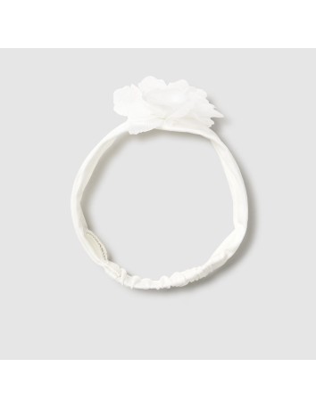 Mayoral Diadema de flor color Natural 2