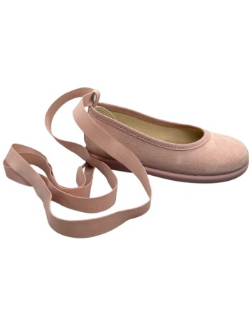 Salón Gilda Pulsera cinta elástica Suede color Rosa