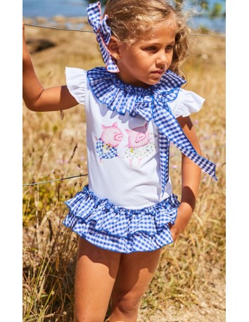 La Martinica colección Pigs Conjunto niña