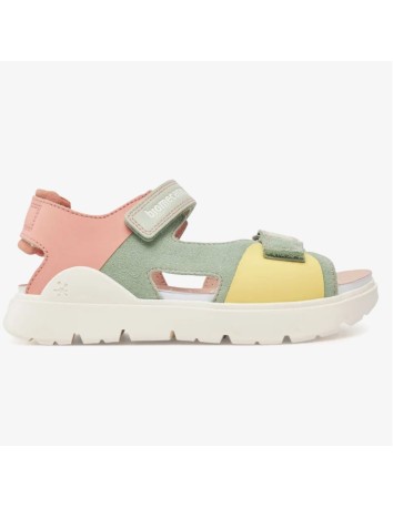 Biomecanics Sandalias Urban piel Serraje colores Pasteles 2