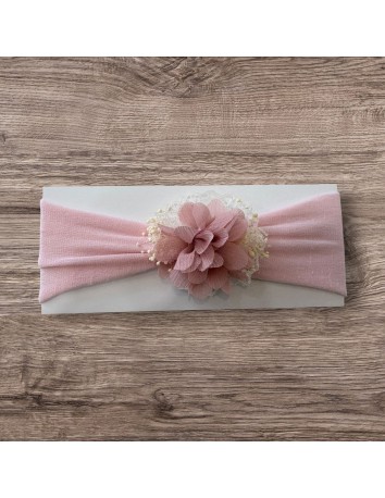 Siena Cinta ancha pelo Rosa Bebé
