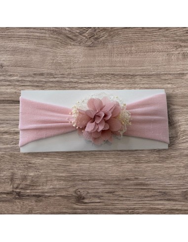 Siena Cinta ancha pelo Rosa Bebé