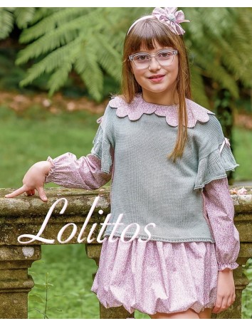 Lolittos colección Borreguito Vestido + Jersey