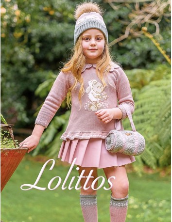 Lolittos colección Borreguito Jersey + Falda/Rana