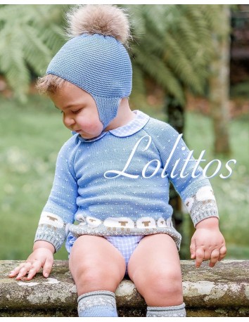 Lolittos colección Borreguito Jubón + Cubre Niño 2