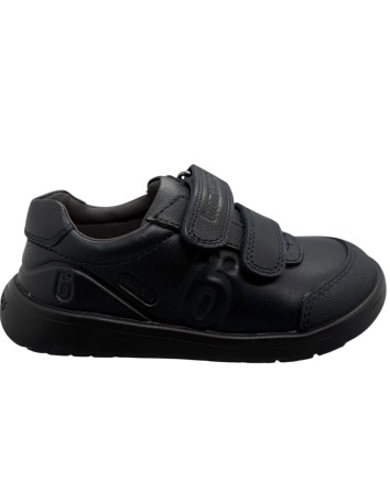 Biomecanics zapato colegial niño en napa color marino