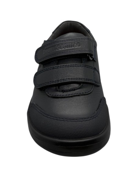 Biomecanics zapato colegial niño en napa color marino