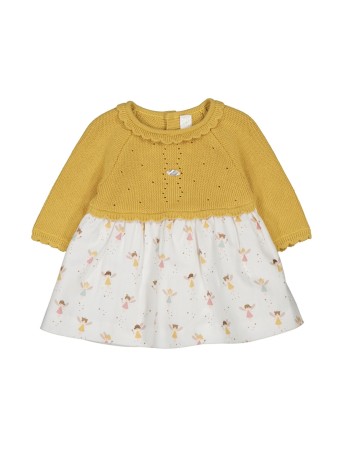 Mayoral Vestido Tricot y plana