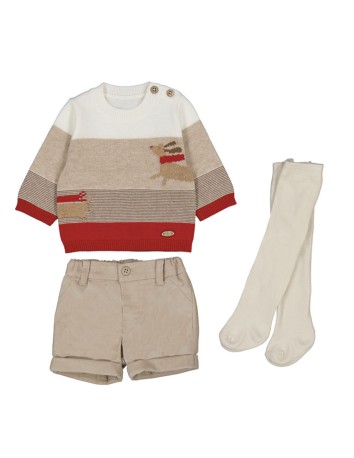 Mayoral Conjunto de pantalón corto con Leotardo