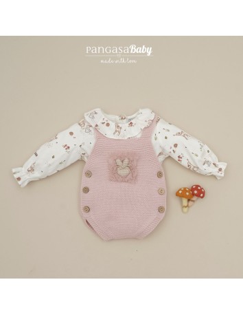 Pangasa conjunto niña Peto colección Bambi & Conejo Rosa...