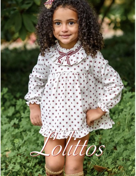 Lolittos colección Adel Blusa + Cubre