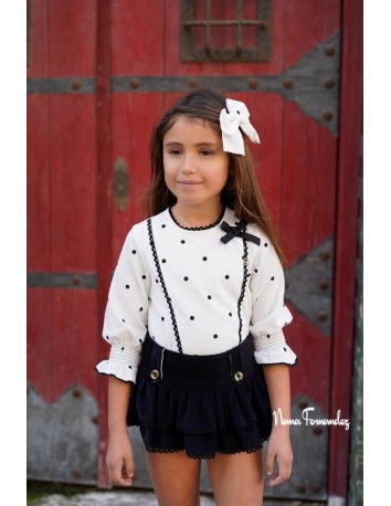 Noma Fernández colección Delia Bombacho + Blusa