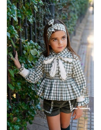 Noma Fernández colección Dafne Short + Blusón
