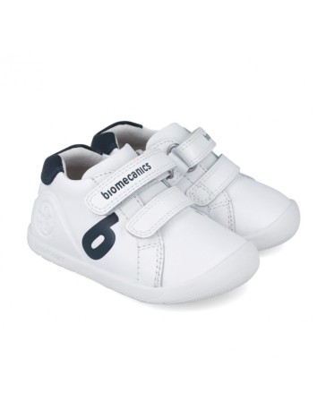 Biomecanics deportivas Blanco y Ocean