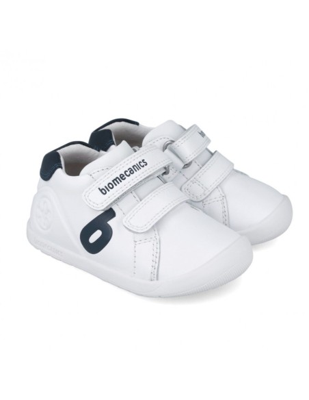 Biomecanics deportivas Blanco y Ocean