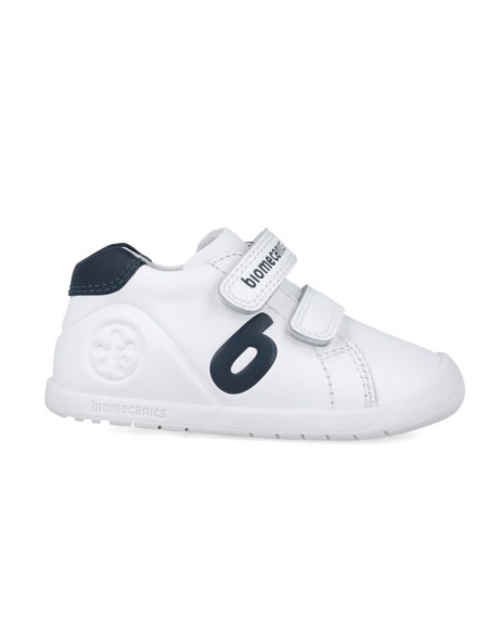 Biomecanics deportivas Blanco y Ocean