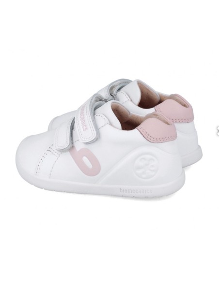Biomecanics deportivas Blanco y Rosa