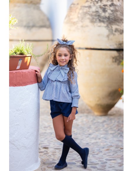 Mon Petit Bonbon colección Rayas Conjunto niña