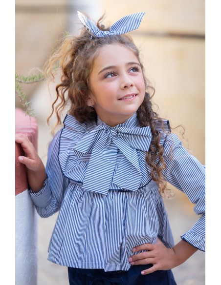 Mon Petit Bonbon colección Rayas Conjunto niña