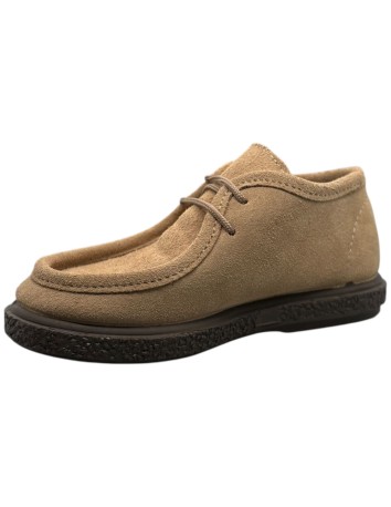 Botita Niño color Camel/Sand en Serraje