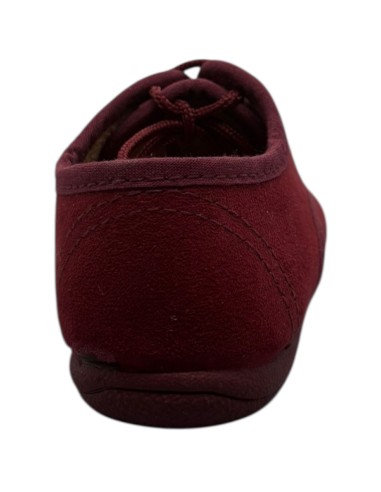 Zapato Blucher Niño color Burdeos