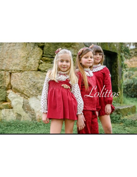 Lolittos colección Adel Jesusito + Camisa + Cubre
