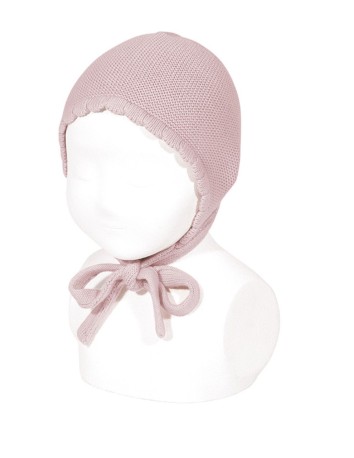 Cóndor Capota de bebé en punto bobo color Rosa Palo 526