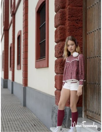 Noma Fernández colección Penélope Short + Blusón