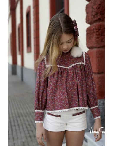 Noma Fernández colección Penélope Short + Blusón
