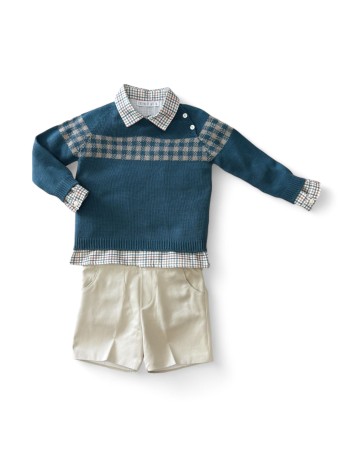 Paloma de la O colección Tealora Conjunto niño + Jersey 2